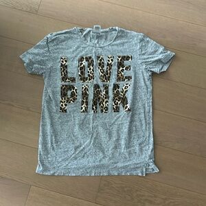 Love pink tshirt